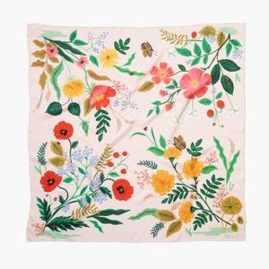 Square Silk Scarf - Rifle Paper Co. - Botanical